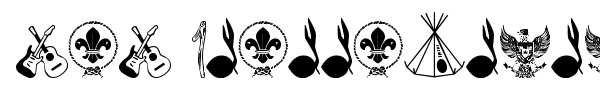 FTF Indonesiana Scout font preview